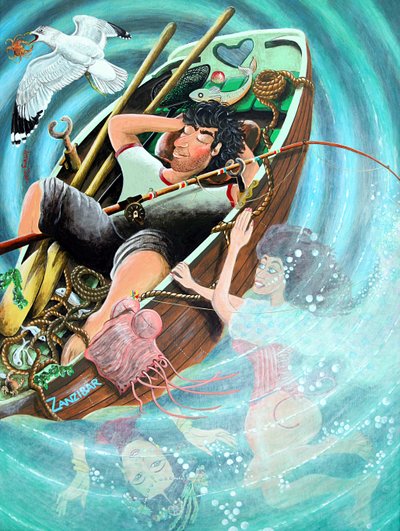 Nogood Boyo the Layabout Dreaming His Dreams by Tony Todd